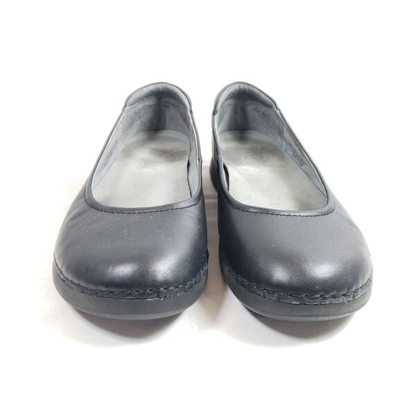 Alegria Women's Size 7.5 Petal Ballet Black Nappa - Picture 6 of 9